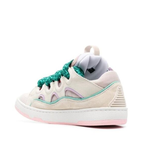 BNWT SS22 LANVIN CURB LACE UP SNEAKERS 40 - Picture 10 of 11